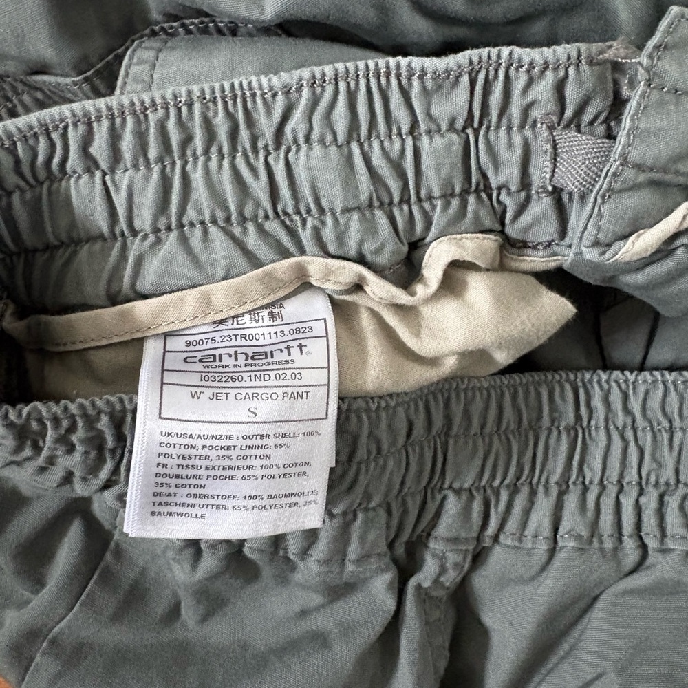 Carhartt WIP Women Jet Cargo Pants - Olive Green - Picture 4 of 4